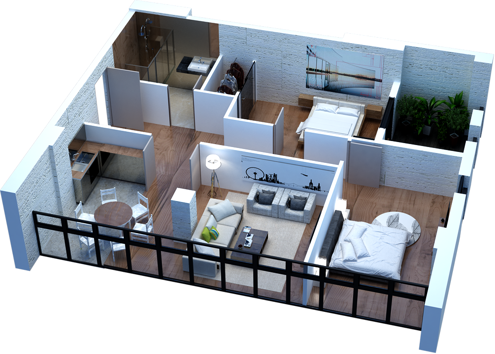 Планировки квартир территория 3 Аксис квартира 120A Axis.ge