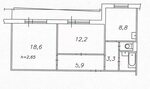 Планировки квартир улучшенной серии Планировка 2 2 2 4