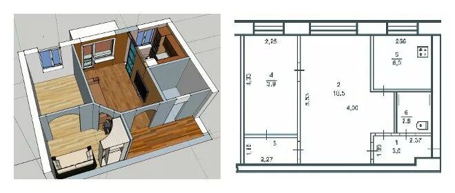 Планировки квартир в домах хрущевках Ищу мастера. Сделать перепланировку в квартире. Заказ - 73905