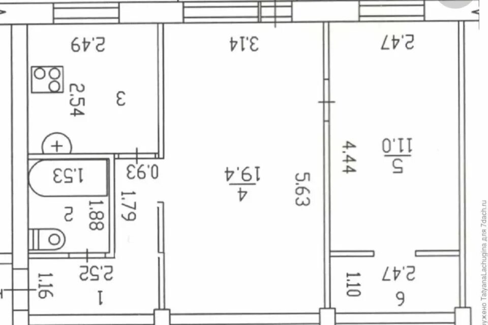 Планировки квартир в домах хрущевках Купить Квартиру в Пятиэтажке в 3-м микрорайоне (Апатиты) - объявления о продаже 
