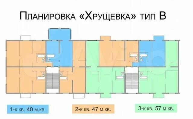 Планировки квартир в хрущевках 5 этажей 2-к квартира, 42 м², 4/5 эт. на продажу в Воронеже Купить квартиру Авито