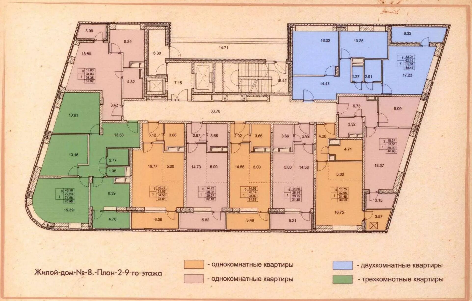 Планировки квартир в королеве ЖК River Park на Росриэлте