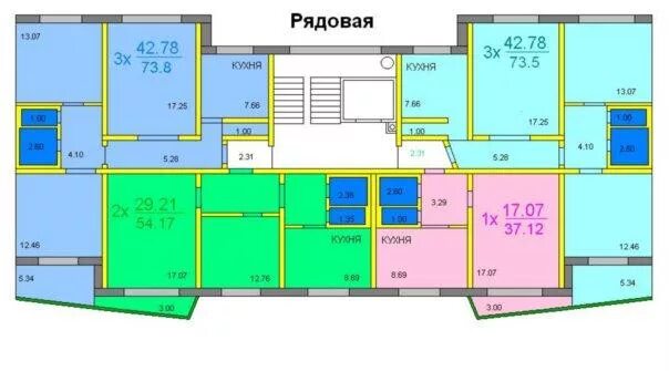 Планировки квартир в панельных домах 17 этажей Ответы Mail.ru: Планировка домов серии 111-121