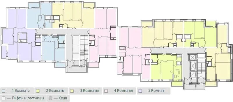 Планировки квартир волгодонск Планировки квартир в ЖК Life-Лазаревское (Москва) Avaho.ru