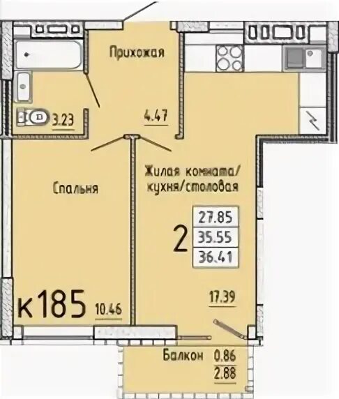 Планировки квартир волгодонск Двухкомнатная квартира в Волгодонске без посредников в Волгодонске (Квартиры) - 
