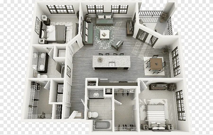 Планировки квартиры 4 Free download The Sims 4 The Sims 2 House plan Interior Design Services, top vie