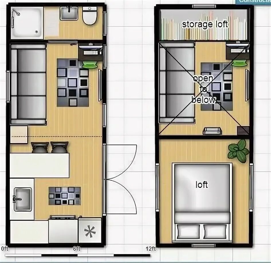 Планировки маленьких частных домов Top 10 20ft shipping container floor plans ideas and inspiration