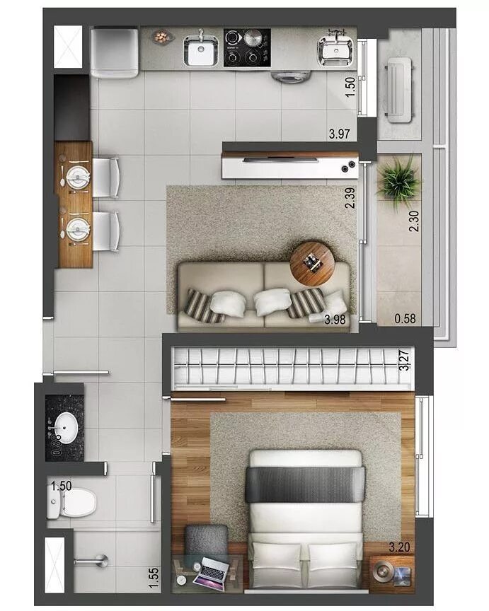 Планировки маленьких квартир фото Instagram Photo by Arquitetura e Urbanismo (@arquinews) WEBSTAGRAM Layout casa, 