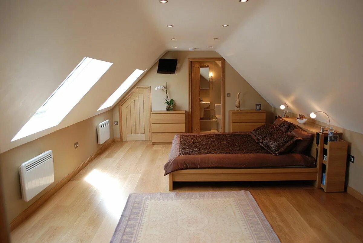 Планировки мансарды фото Oak buildings & accommodation - Brookwood Oak Barns Bonus room bedroom, Loft spa