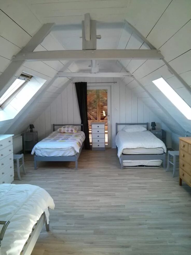 Планировки мансарды фото Chambre Dortoir Enfant Tiny house plans, Awesome bedrooms, Home construction