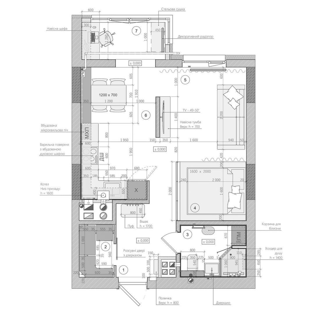 Планировки минских квартир Квартира-студия / дизайн интерьера ВКонтакте Floor plans, Design, Layout