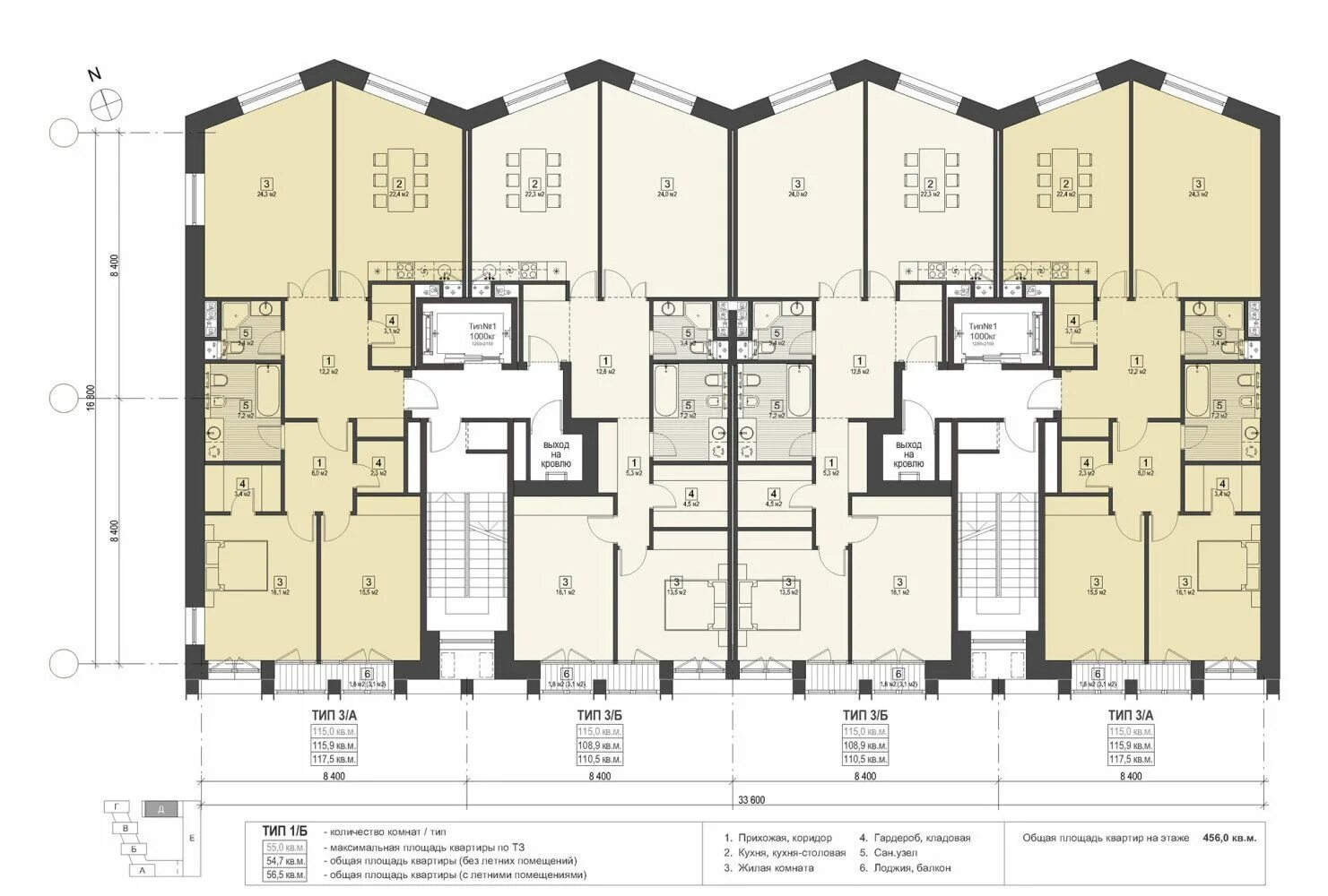Планировки многоквартирных жилых домов Zil Peninsula", first phase of construction architectural concept : Sergey Skura