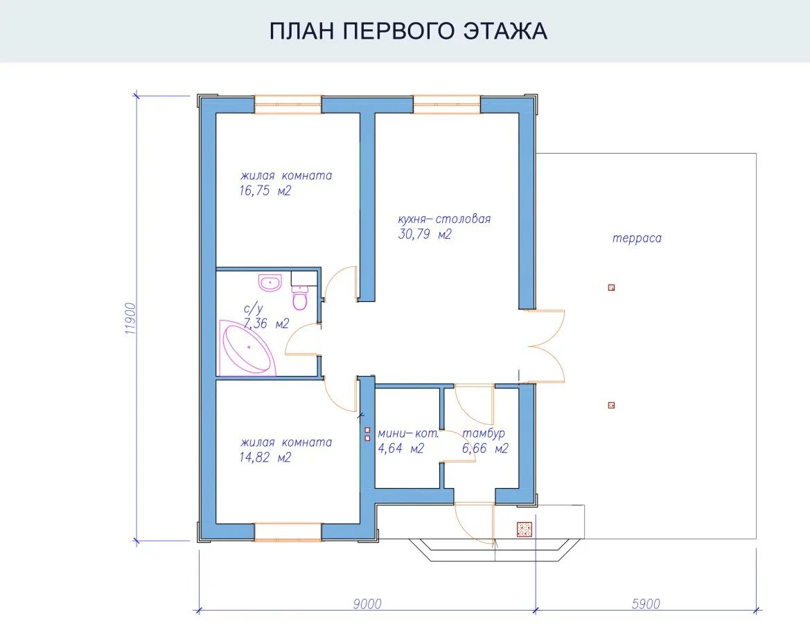 Планировки одноэтажных домов с котельной Планировки одноэтажных домов с котельной (66 фото) " НА ДАЧЕ ФОТО