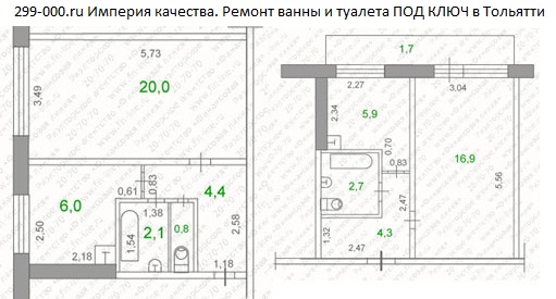 Планировки однокомнатных квартир тольятти Ульяновская планировка
