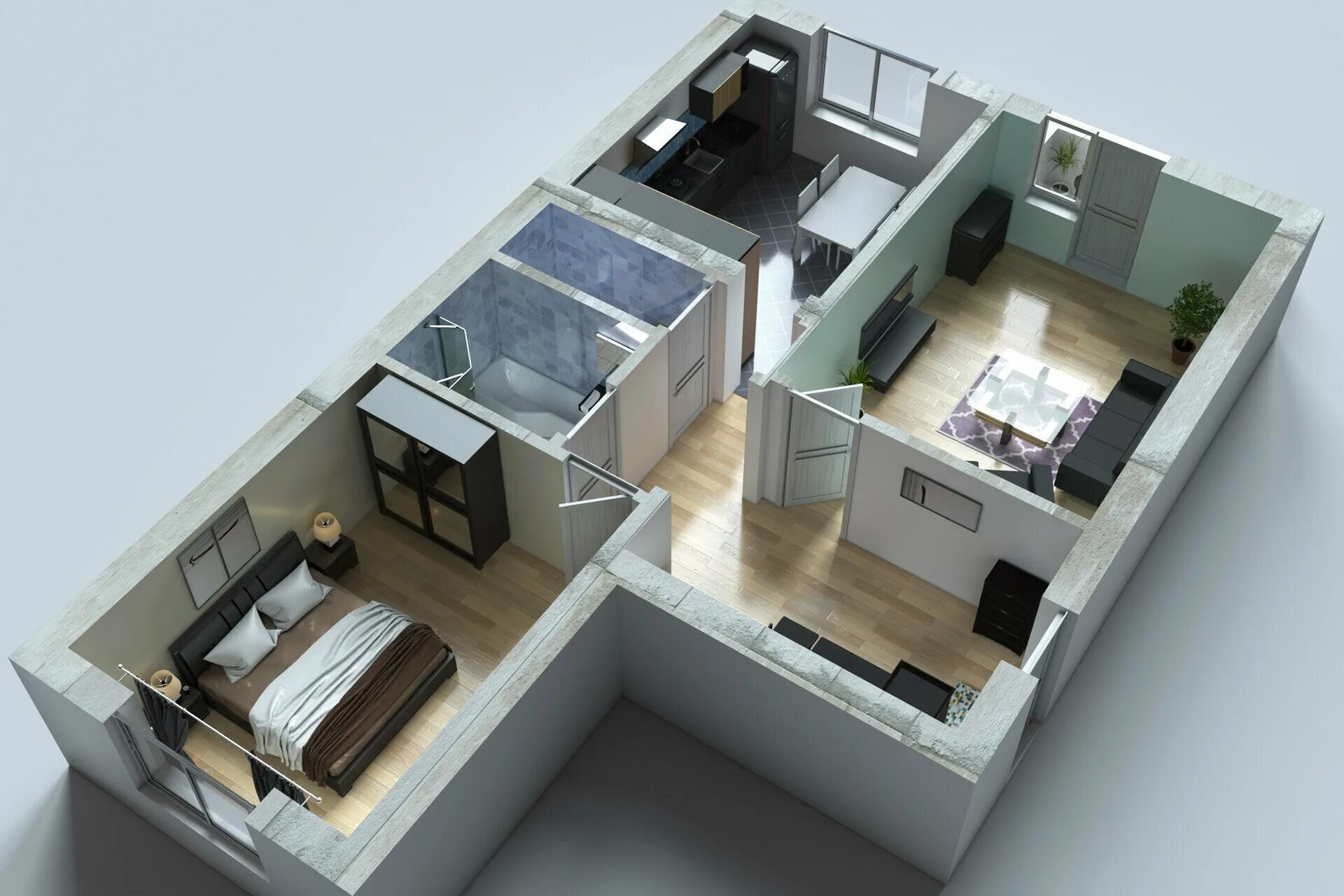 Планировки постройки квартир Climate Design, ventilation systems, Saint Petersburg, Obukhovskoy Oborony Avenu