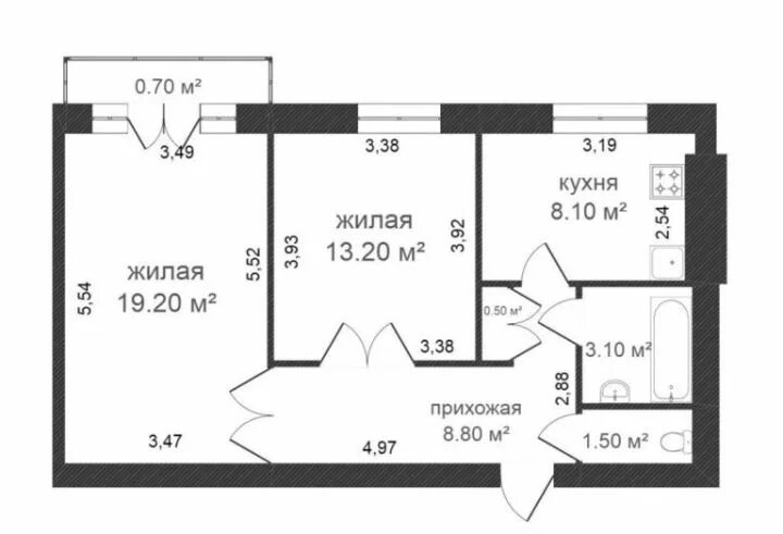Планировки советских квартир 2 комнаты Планировки 2-х комнатных квартир: схемы, фото, лучшие решения 2023 года
