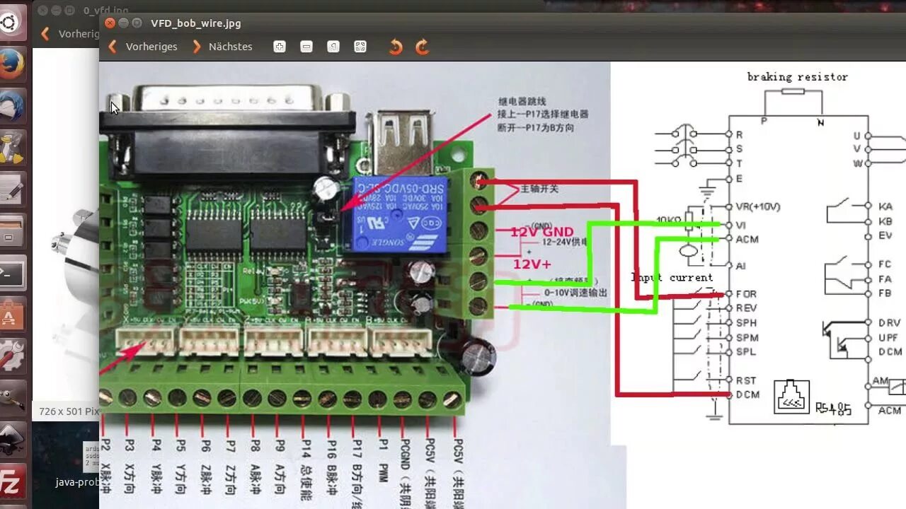 Плата для подключения датчиков Mach3 Interface Board Wiring Diagram Database