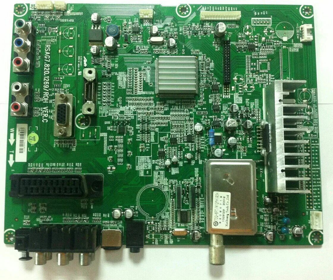 Плата телевизора фото Запчасти для телевизора материнская плата main board BBK LT3217S RSAG7.820.1269 