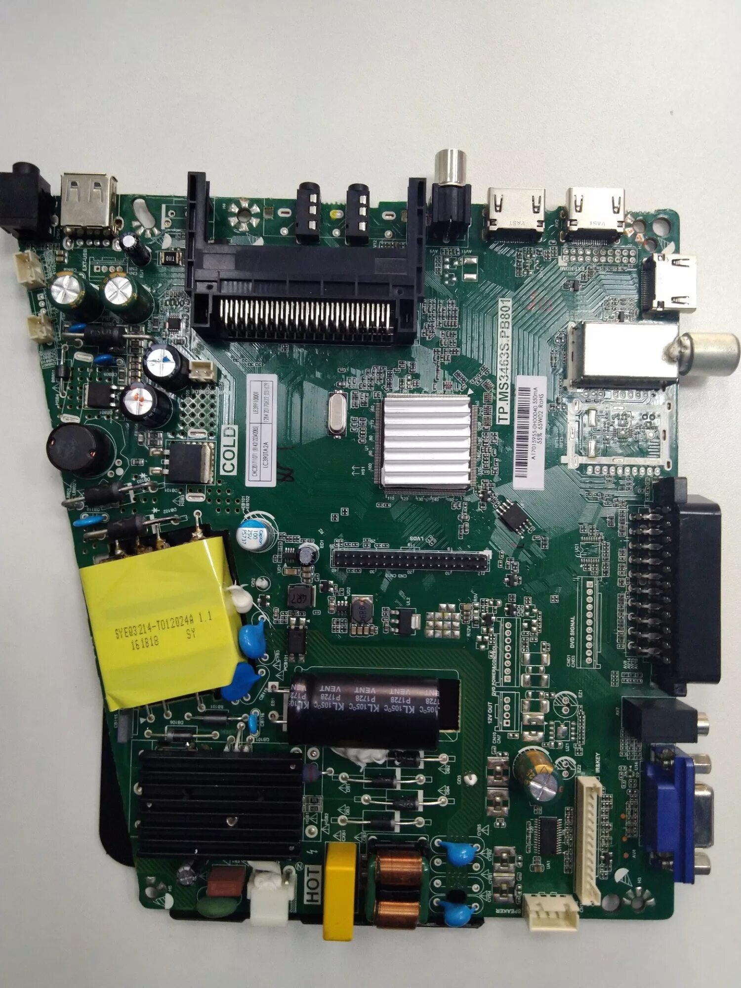 Плата телевизора фото Main плата телевизора Haier le39f1000t (ОРИГИНАЛ) - Интернет-магазин запчастей д