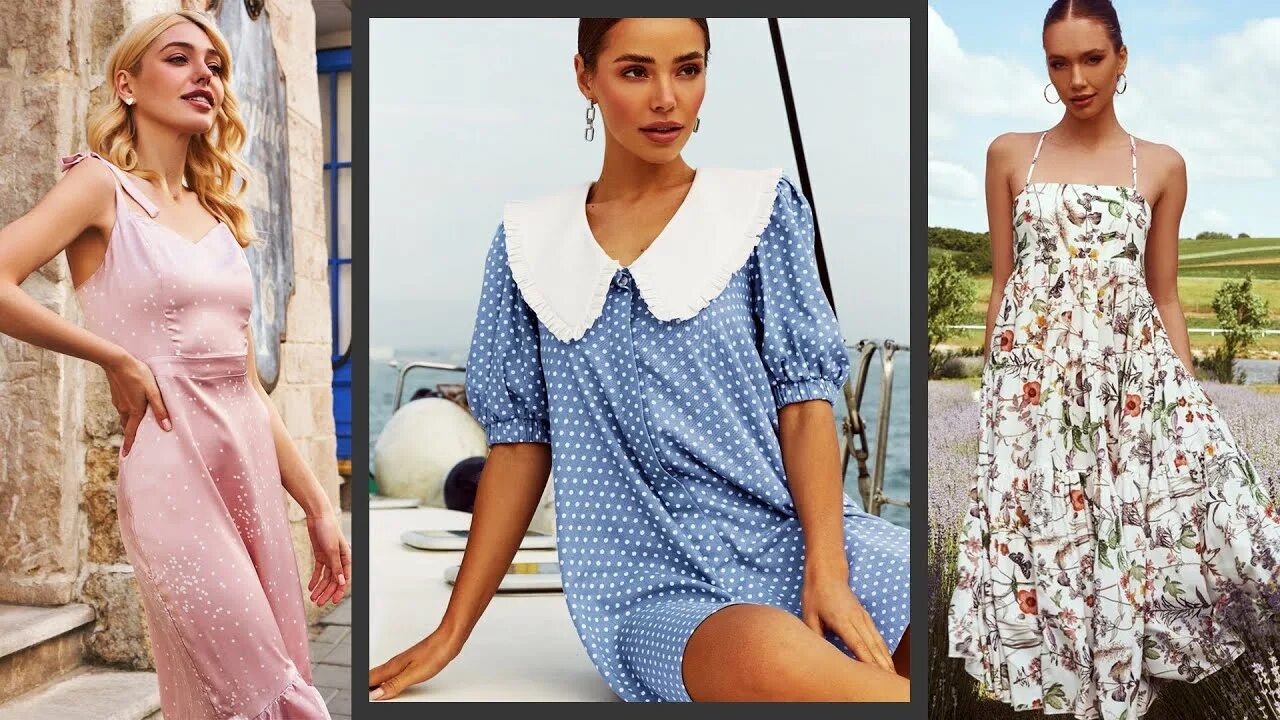 Платье 2023 модные тенденции Fashionable dresses spring summer 2023 - YouTube