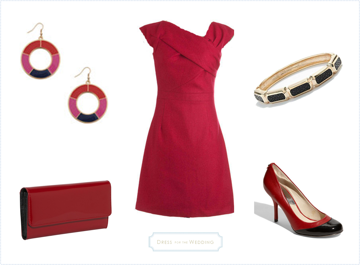 Платье аксессуары фото Dresses for a Guest of a Fall Wedding Red dress, Guest attire, Fall dresses