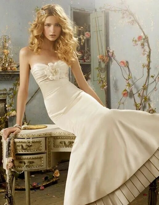 Платье айвори фото Mermaids Wedding dresses 2014, Colored wedding dresses, Stunning wedding dresses