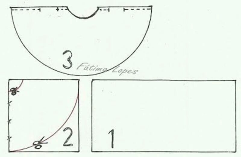 Платье балахон выкройка Tunic pattern II