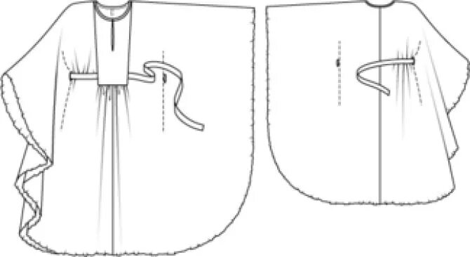 Платье балахон выкройка Caftan Burda style, Schnittmuster, Burda schnittmuster