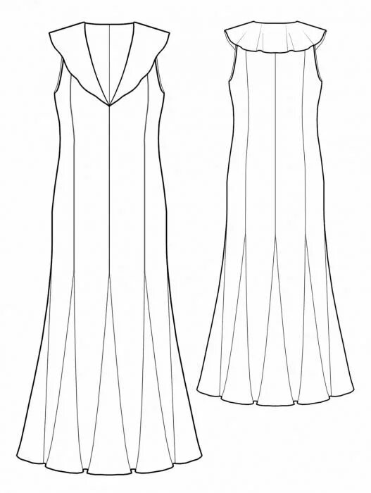 Платье без воротника выкройка Pin on Fashion in 2024 Dress sewing patterns free, Dress making patterns, Jacket