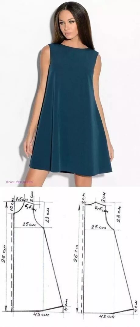 Платье без выкройки бесплатно Pin by NodzomiKS on pattern... dress & other Sewing dresses, Dress sewing patter