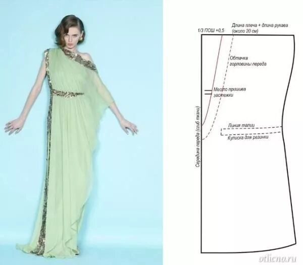 Платье без выкройки за один вечер 26-prostyx-vykroek-letnix-tunik-topov-i-nakidok (7) Sleeves designs for dresses,