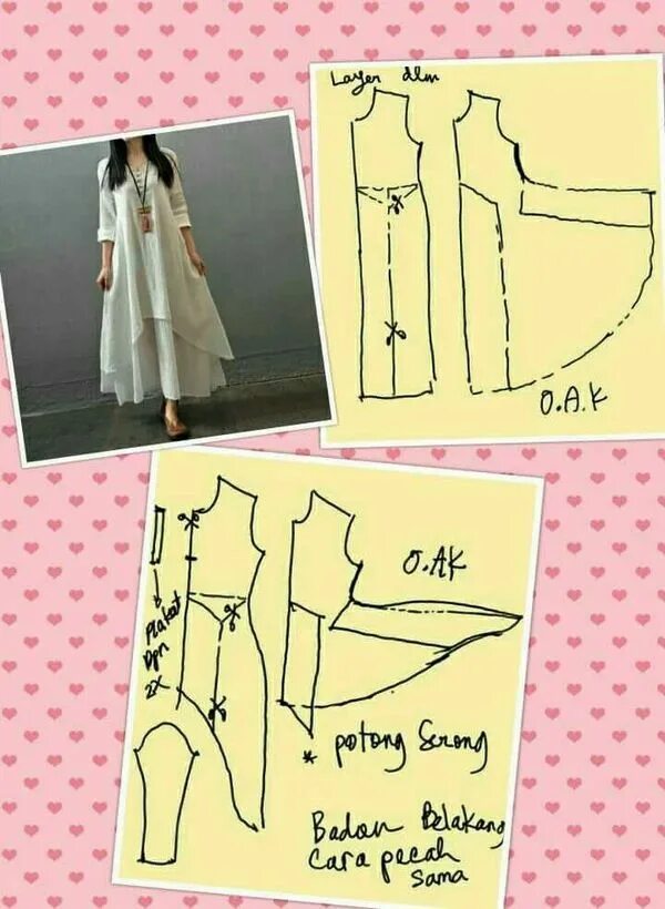 Платье бохо сшить без выкройки Things I would wear! Бохо, Узоры для одежды, Выкройки