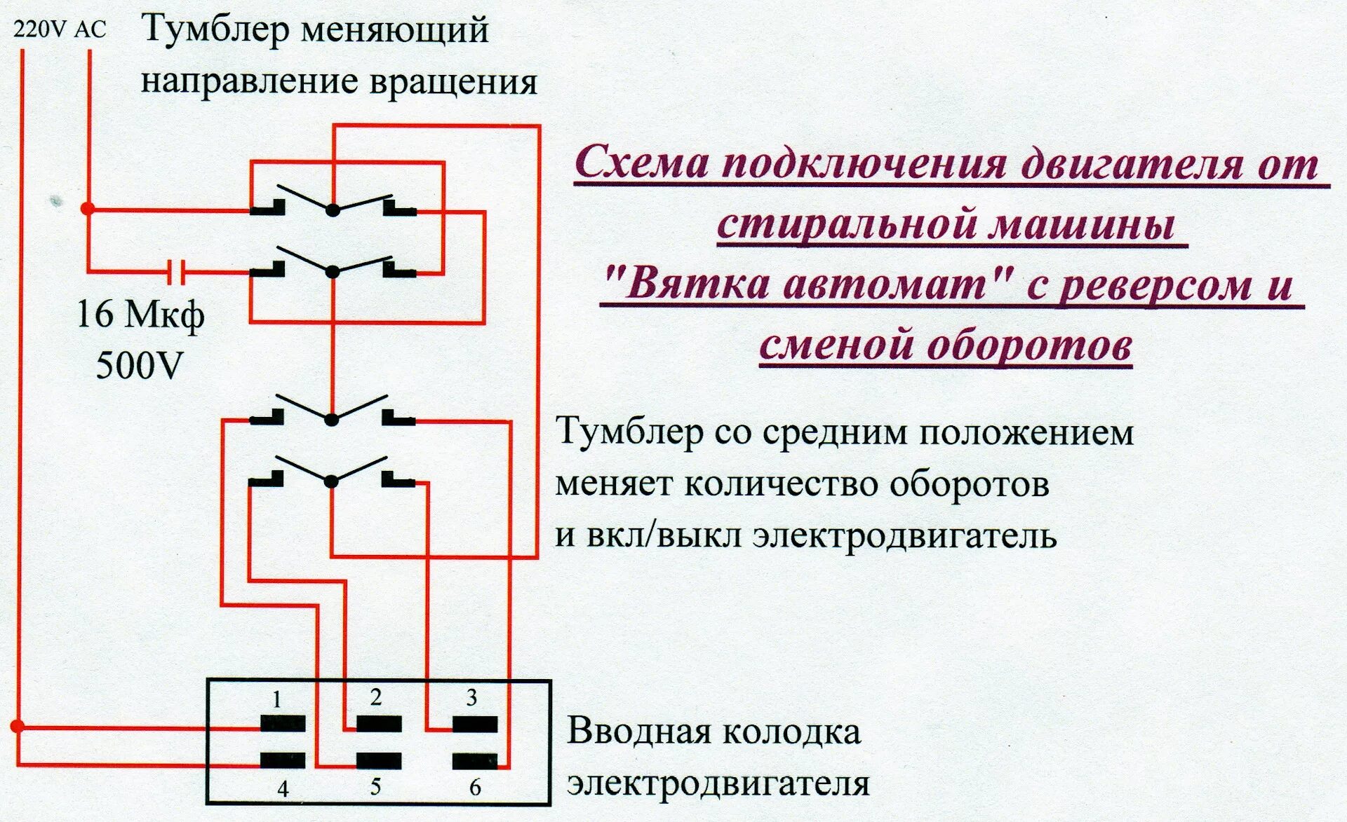 Подключение асинхронного двигателя стиральной машины вятка автомат Тестирование электродвигателя с/м "Вятка автомат" - DRIVE2