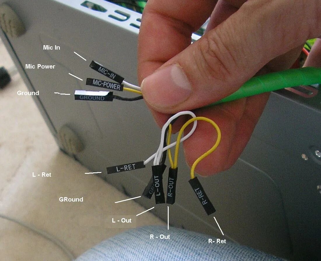 Подключение аудио к компьютеру How to connect my front audio panel? - Super User