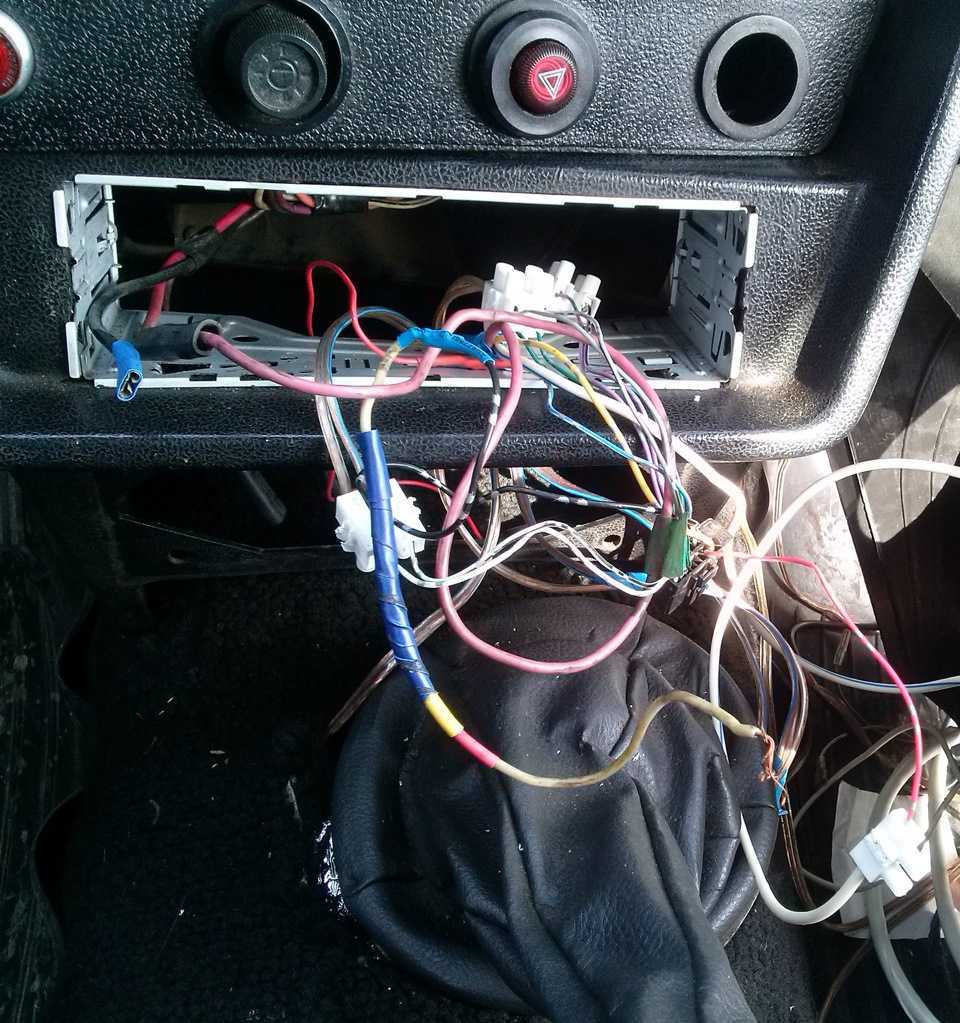 Подключение автомагнитолы ваз Как подключить магнитолу напрямую от аккумулятора ваз 2106 - фото - АвтоМастер И