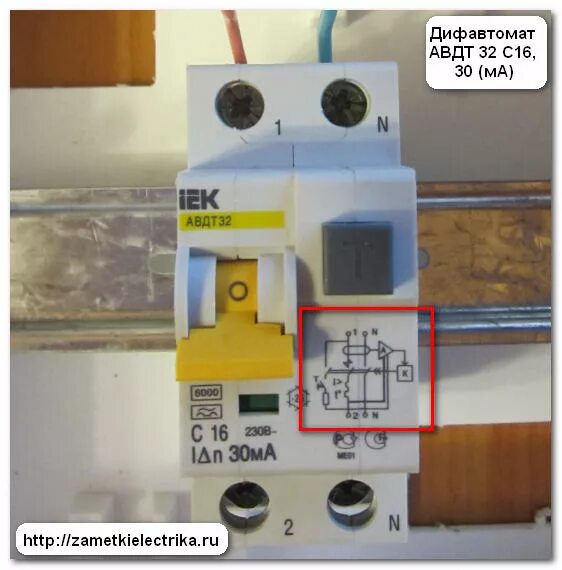 Подключение автомата iek Как подключить автомат электрический HeatProf.ru