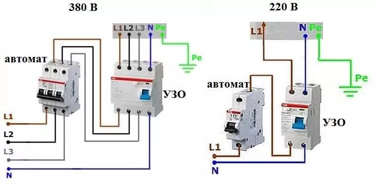 Подключение автоматов 220 вольт Подключение варочной панели: схемы и комплектующие