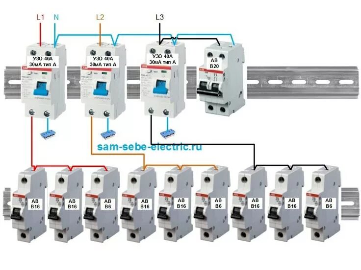 Подключение автоматов schneider Пин на доске Elettricità Электротехника, Электричество, Электрика