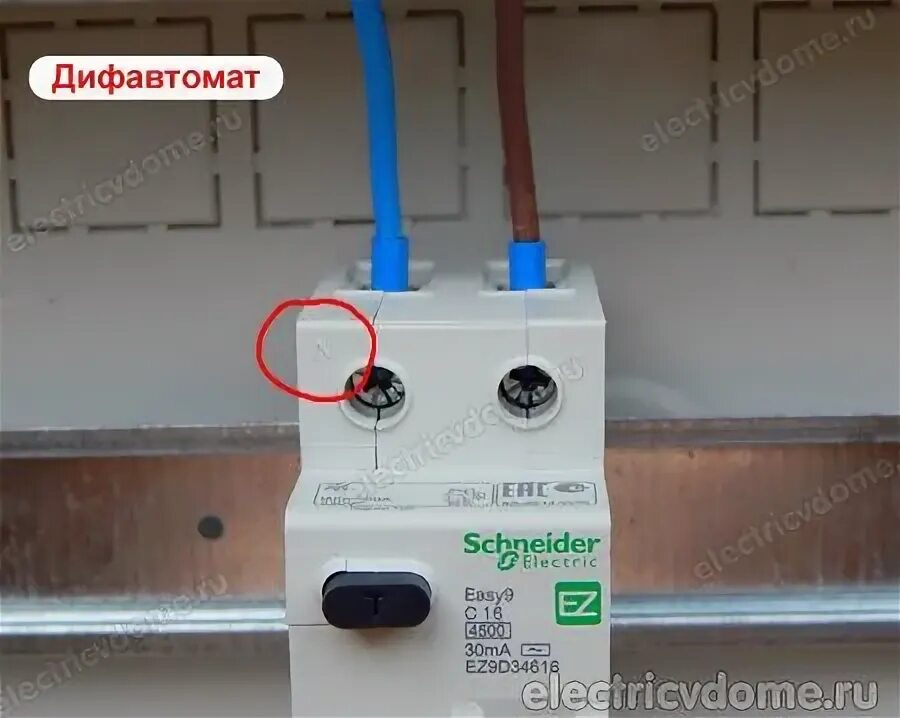 Подключение автоматов schneider Что выбрать УЗО или дифавтомат для щита Электрика, Электротехника, Полезные сове
