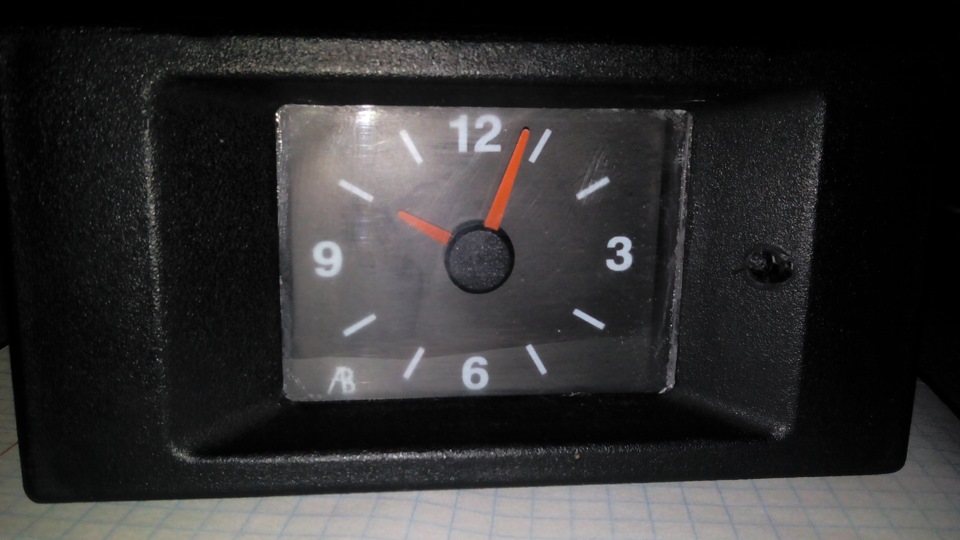 Подключение автомобильных часов ачк 10 Замена штатных часов - DRIVE2