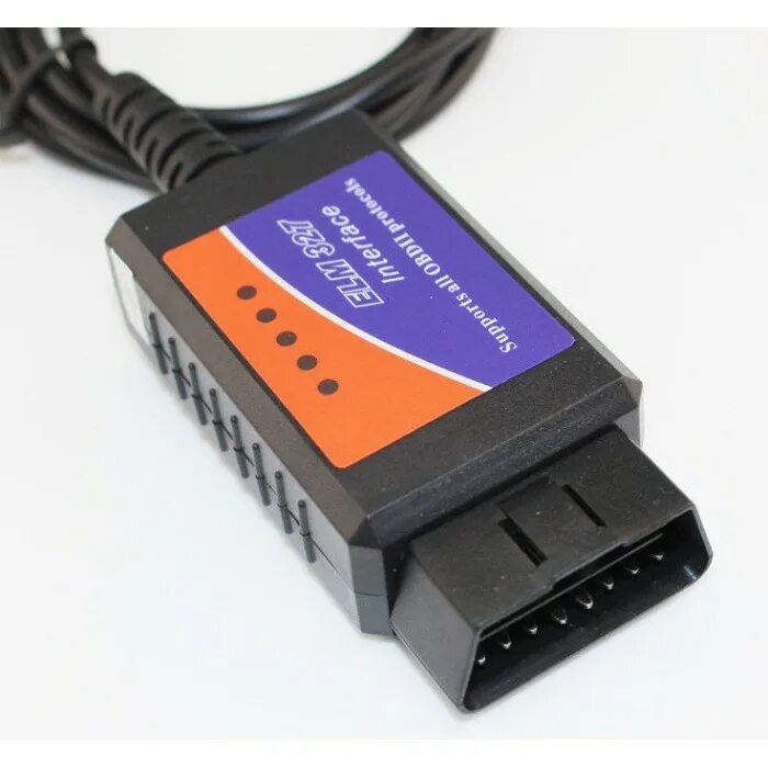 Подключение автосканера к телефону ELM327 FTDI USB Standard 1.5 Диагностический адаптер (оригинал)