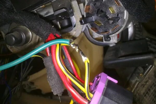Подключение автозапуска к замку зажигания ваз Установка сигнализаций Хендай Старекс Сервис