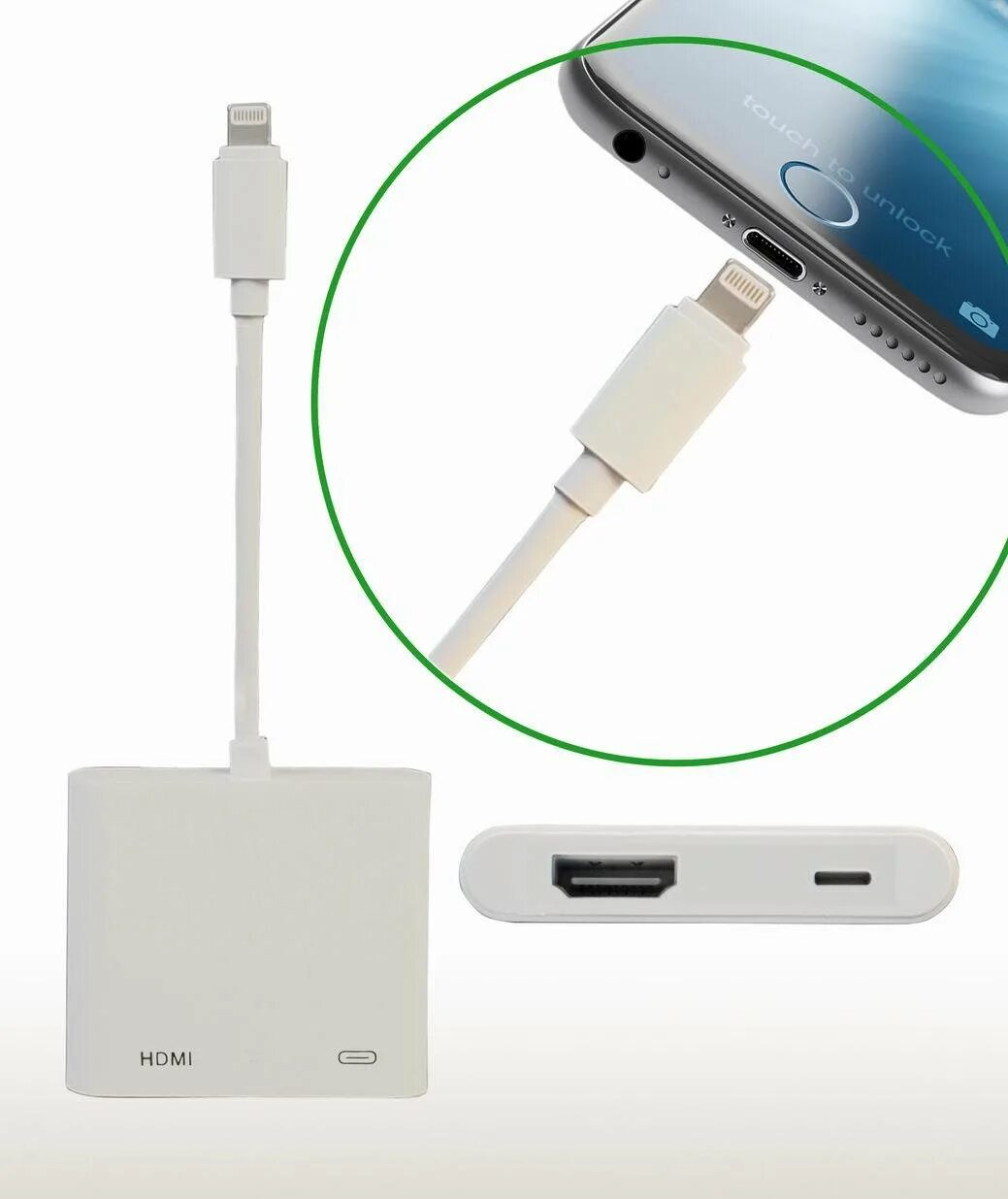 Подключение айфона через usb Lightning Digital AV Adapter Digital Camera - China Adapter and HDMI price