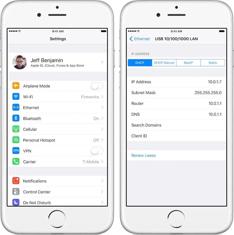 Подключение айфона к айфону через кабель iPhone и iPad на iOS 10.2 и выше можно подключить к Ethernet. 2017 Айфон Киров i