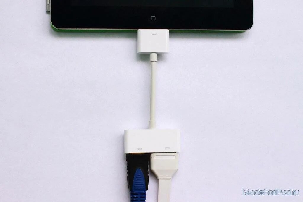 Подключение айфона к телевизору через usb Как подключить iPad к телевизору через USB, Wi-Fi или AirPlay