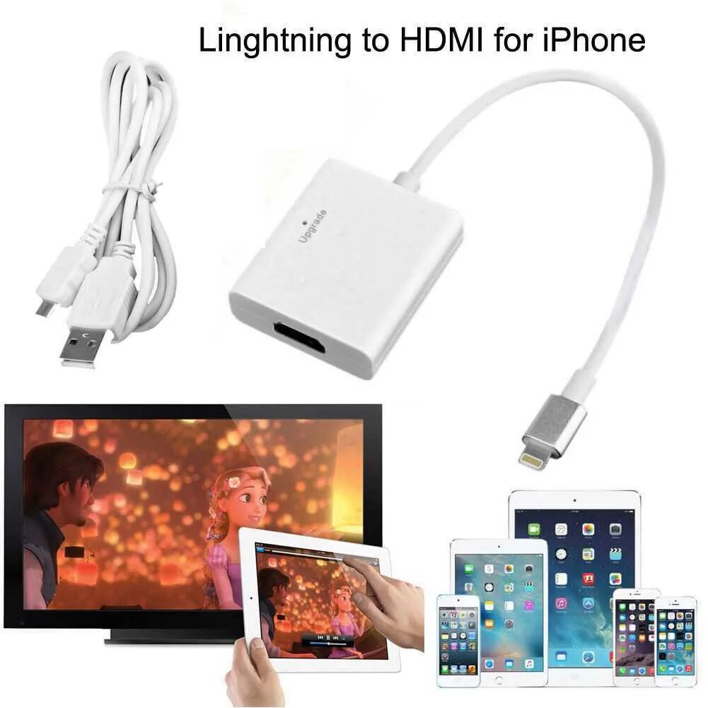 Подключение айпада к телевизору через hdmi Картинки КАК ПОДКЛЮЧИТЬ АЙФОН К ТЕЛЕВИЗОРУ