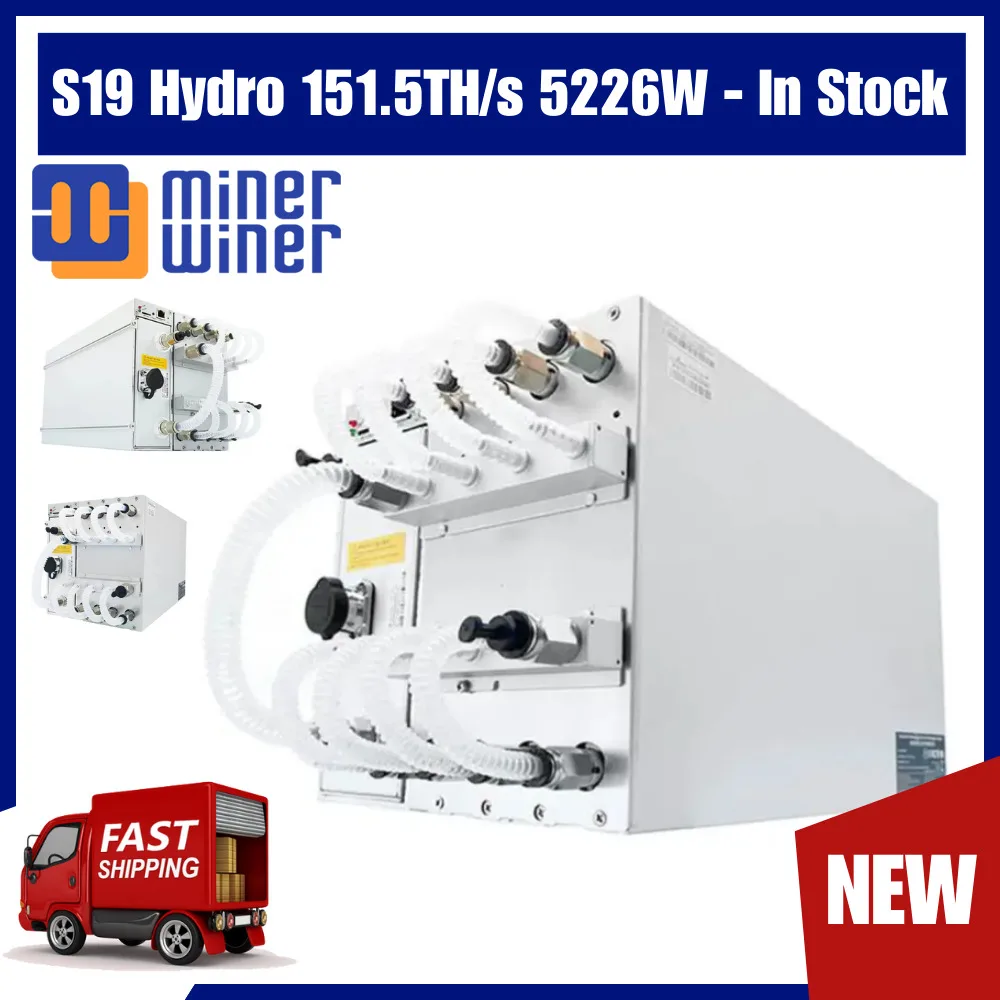Подключение айсик s19 hydro какие трубки фитинги Рекламные продажи! Antminer S19 Hydro 151.5TH/s 5226W - BTC/BCH/BSV Miner для би
