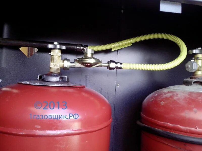 Подключение баллона к газовой плите с редуктором 1Газовщик: Работы