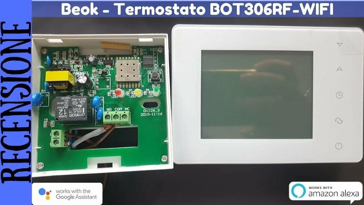 Подключение beok 10 RECENSIONE E TUTORIAL - Beok Termostato Wireless Wifi per Caldaia BOT306RF-WIFI 