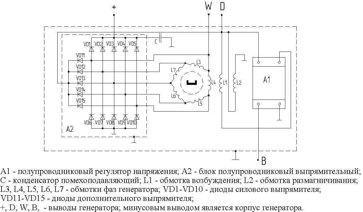 Подключение бесщеточного генератора Форум сайта "Автоэлектрик для всех" - Генератор КАМАЗ